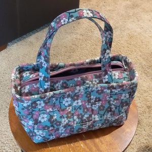 Harvey's seatbelt bag boxy tote blossoms